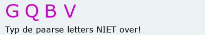 Bevestigingscode