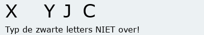 Bevestigingscode