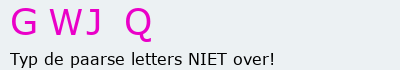 Bevestigingscode