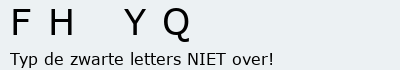 Bevestigingscode