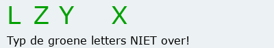 Bevestigingscode