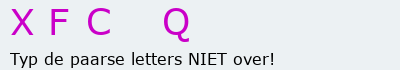 Bevestigingscode