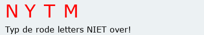 Bevestigingscode