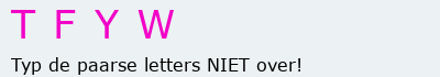 Bevestigingscode
