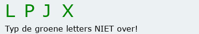 Bevestigingscode
