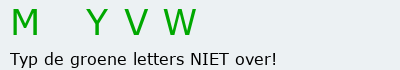 Bevestigingscode