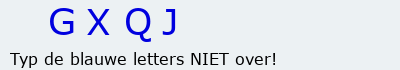 Bevestigingscode