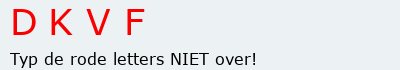 Bevestigingscode