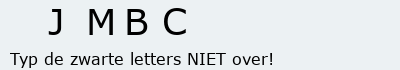 Bevestigingscode