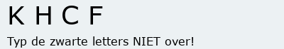 Bevestigingscode