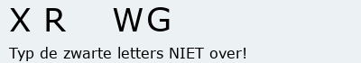 Bevestigingscode