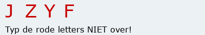 Bevestigingscode