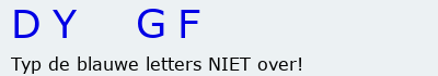 Bevestigingscode