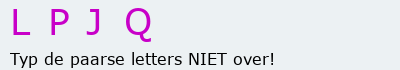 Bevestigingscode