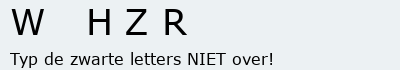 Bevestigingscode
