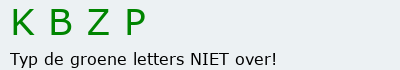 Bevestigingscode