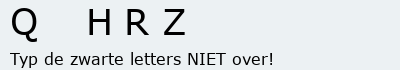 Bevestigingscode