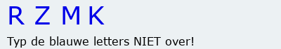 Bevestigingscode