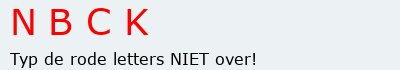 Bevestigingscode