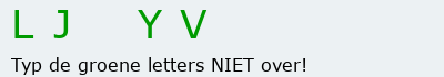 Bevestigingscode