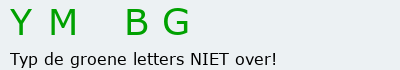 Bevestigingscode