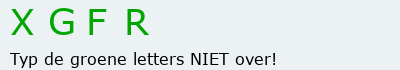 Bevestigingscode