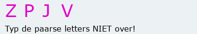 Bevestigingscode