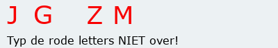 Bevestigingscode