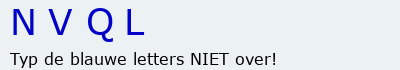 Bevestigingscode