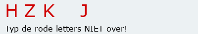 Bevestigingscode