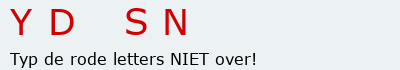 Bevestigingscode