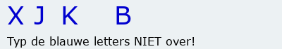Bevestigingscode