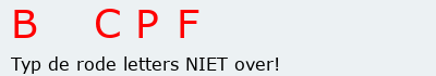 Bevestigingscode