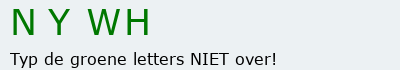 Bevestigingscode