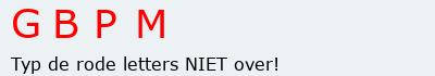 Bevestigingscode