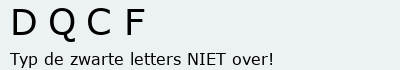 Bevestigingscode