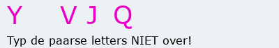 Bevestigingscode