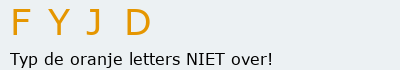 Bevestigingscode