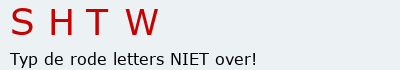 Bevestigingscode