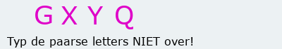 Bevestigingscode