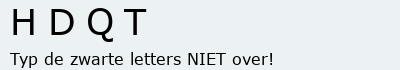 Bevestigingscode