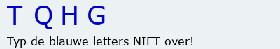 Bevestigingscode