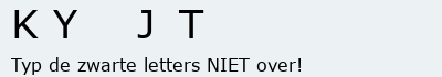 Bevestigingscode
