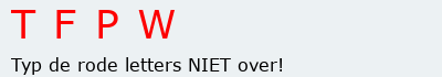 Bevestigingscode
