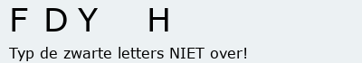 Bevestigingscode