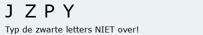 Bevestigingscode
