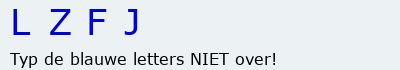 Bevestigingscode