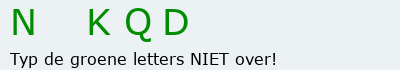 Bevestigingscode