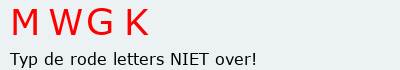 Bevestigingscode