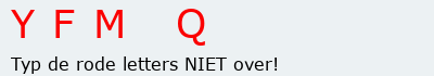 Bevestigingscode